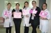 Ações no Outubro Rosa visam conscientizar sobre riscos do câncer de mama e colo do útero