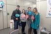 Colaboradores do Hospital Regional vão até o Hemosc para doação de sangue