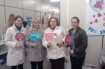 Colaboradores do Hospital Regional vão até o Hemosc para doação de sangue