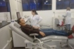 Colaboradores do Hospital Regional vão até o Hemosc para doação de sangue
