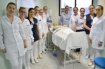 Colaboradores do Hospital São Lucas de Guaraciaba recebem orientação no Hospital Regional Terezinha Gaio Basso