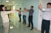 Ginástica laboral no Hospital Regional Terezinha Gaio Basso promove qualidade de vida aos colaboradores