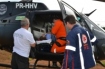 Paciente grávida é transferida de helicóptero para Concórdia