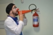 Palhaços encantam pacientes no Hospital Regional Terezinha Gaio Basso