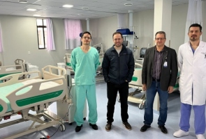 HRTGB-Santé inicia operação de cinco novos leitos de UTI