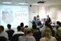 Encontro de Gestantes do Hospital Regional reúne 30 mulheres para falar sobre Parto normal e parto cesárea. Foto: Gisele Vizzotto/Imprensa HRTGB 