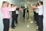 Ginástica laboral no Hospital Regional Terezinha Gaio Basso promove qualidade de vida aos colaboradores