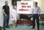 Profissionais do Hospital Regional são recepcionados com café da manhã especial para celebrar o Dia do Médico