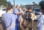 Rose foi acompanhada pela equipe do Hospital Regional (Foto: HRTGB)